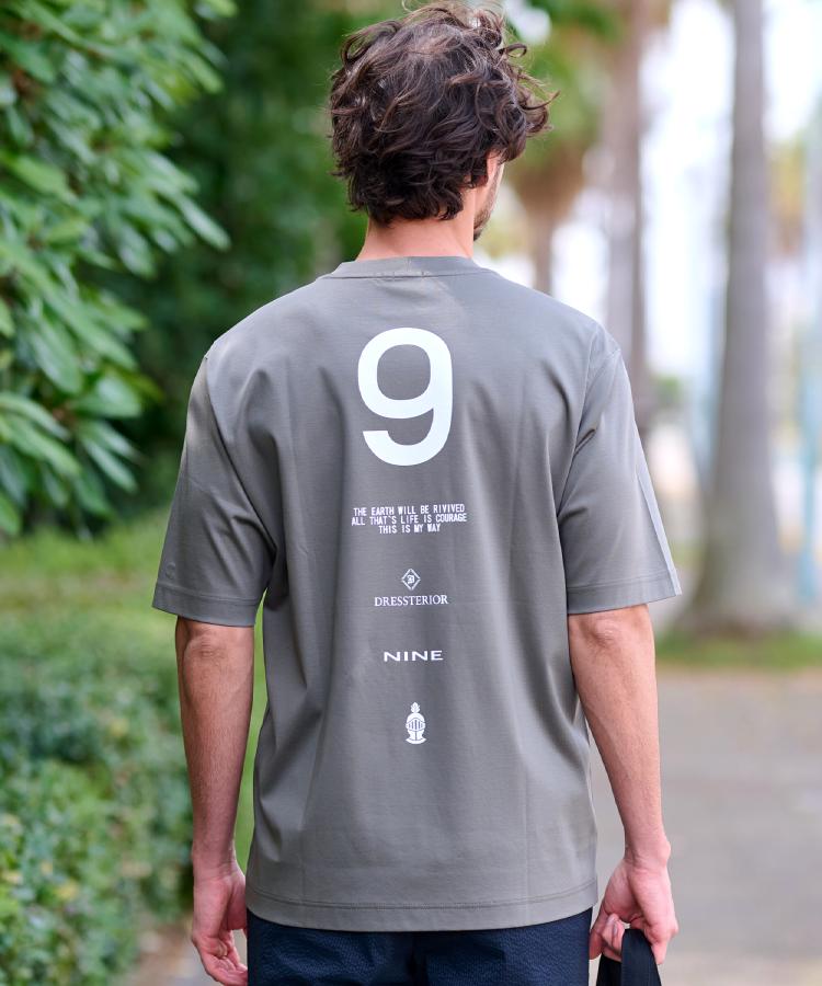 ドレステリア(メンズ)(DRESSTERIOR(Men))の【接触冷感／抗菌防臭／消臭】ICE CLEAR COTTON NINEストリートTシャツ6