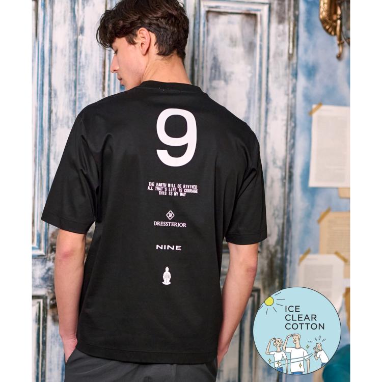ドレステリア(メンズ)(DRESSTERIOR(Men))の【接触冷感／抗菌防臭／消臭】ICE CLEAR COTTON NINEストリートTシャツ Ｔシャツ