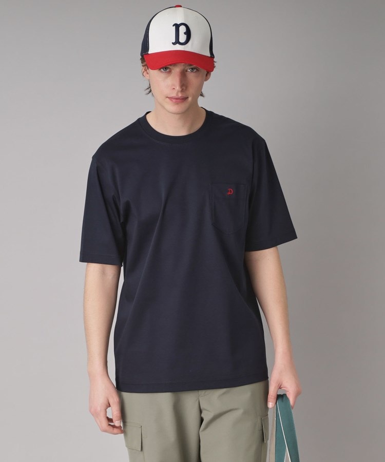 ドレステリア(メンズ)(DRESSTERIOR(Men))の【接触冷感/抗菌防臭/消臭】ICE CLEAR COTTON ポケットTシャツ36