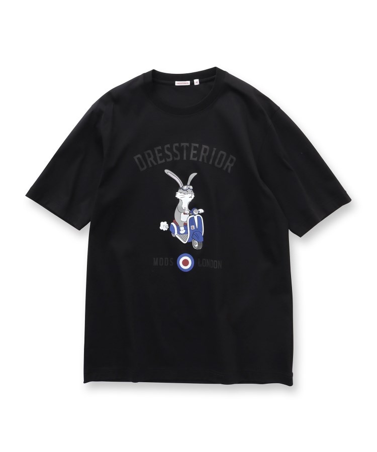 ドレステリア(メンズ)(DRESSTERIOR(Men))の【接触冷感/抗菌防臭/消臭/Safari5月号掲載】ICE CLEAR COTTON ロンドンラビットTシャツ3