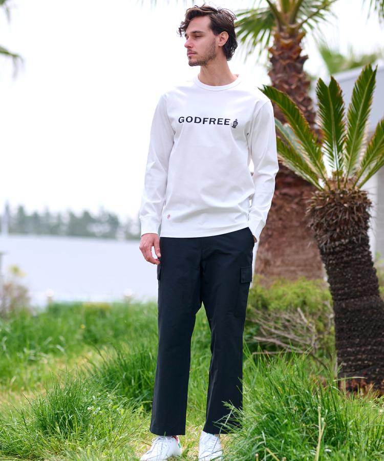 ドレステリア(メンズ)(DRESSTERIOR(Men))の【接触冷感／抗菌防臭／消臭】ICE CLEAR COTTON GODFREE ロンT2