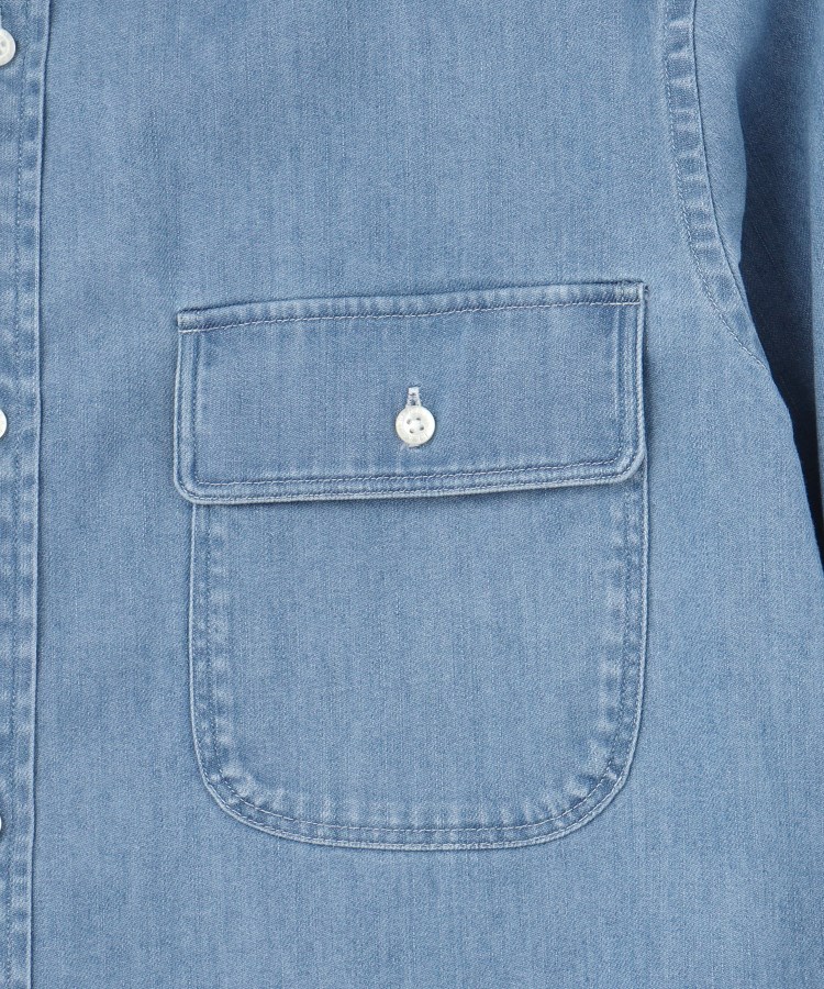 ドレステリア(メンズ)(DRESSTERIOR(Men))の【Safari5月号掲載】ダブルポケット デニムシャツ13