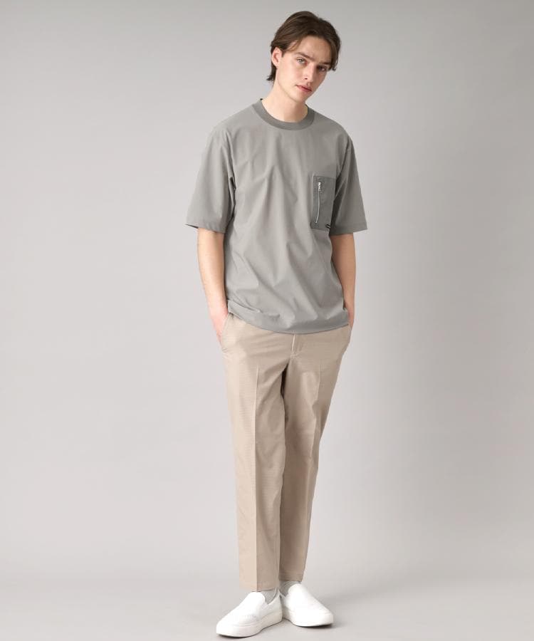 ドレステリア(メンズ)(DRESSTERIOR(Men))の【接触冷感】ハイストレッチ トリコットポケットTシャツ2