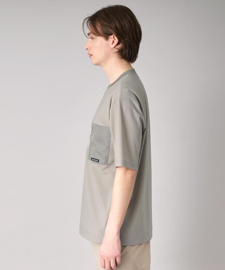ドレステリア(メンズ)(DRESSTERIOR(Men))の【接触冷感】ハイストレッチ トリコットポケットTシャツ6