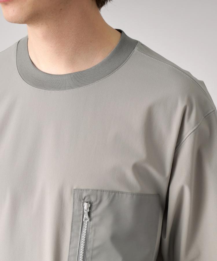 ドレステリア(メンズ)(DRESSTERIOR(Men))の【接触冷感】ハイストレッチ トリコットポケットTシャツ8
