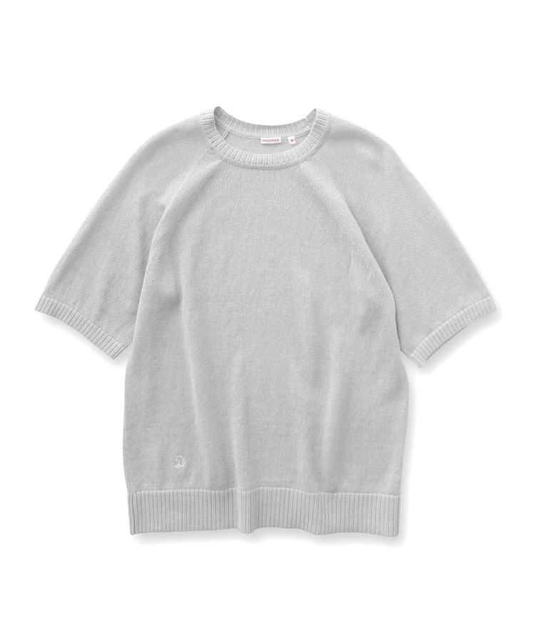 ドレステリア(メンズ)(DRESSTERIOR(Men))のペーパーコットン ハーフスリーブニット1