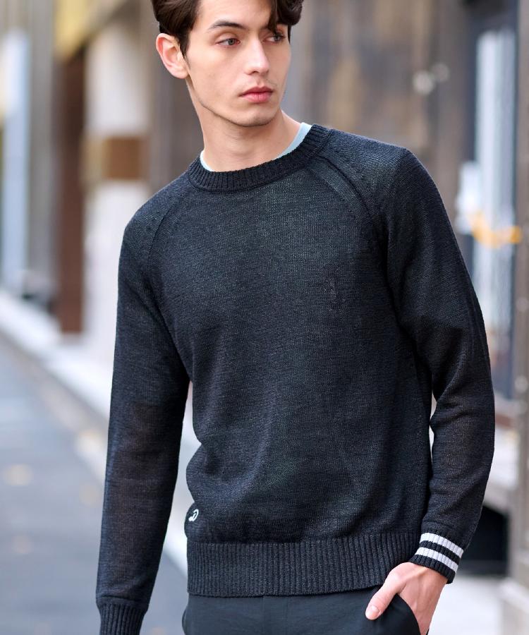 ドレステリア(メンズ)(DRESSTERIOR(Men))のペーパーコットン ドライニット13