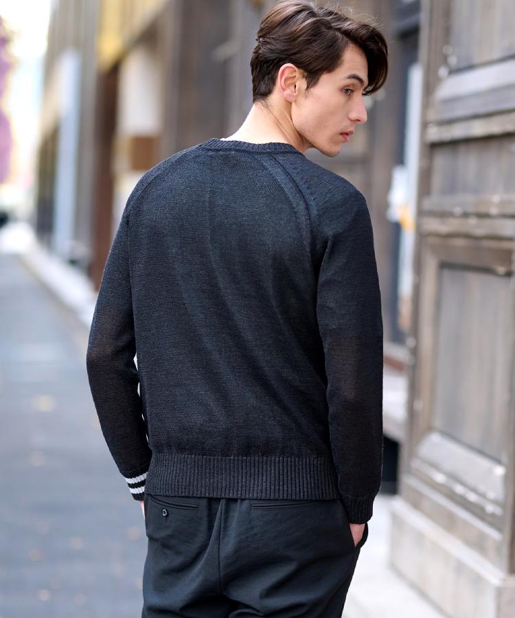 ドレステリア(メンズ)(DRESSTERIOR(Men))のペーパーコットン ドライニット16