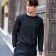 ドレステリア(メンズ)(DRESSTERIOR(Men))のペーパーコットン ドライニット ブラック(019)