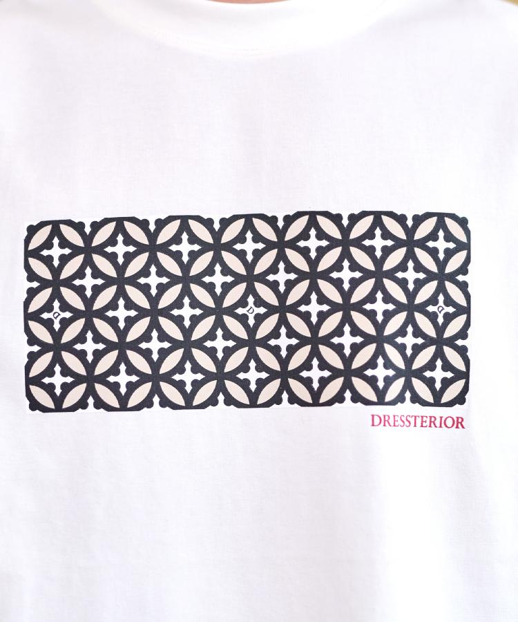 ドレステリア(メンズ)(DRESSTERIOR(Men))の【接触冷感/UVカット】BACK BREEZE TECH オーバーラップサークルプリントTシャツ18