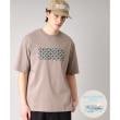 ドレステリア(メンズ)(DRESSTERIOR(Men))の【接触冷感/UVカット】BACK BREEZE TECH オーバーラップサークルプリントTシャツ グレー(012)