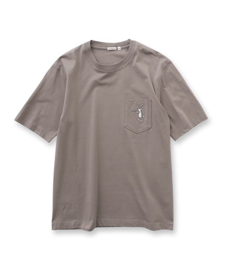 ドレステリア(メンズ)(DRESSTERIOR(Men))の【接触冷感/UVカット】BACK BREEZE TECH ラビットポケTシャツ33