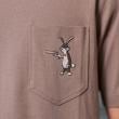 ドレステリア(メンズ)(DRESSTERIOR(Men))の【接触冷感/UVカット】BACK BREEZE TECH ラビットポケTシャツ19