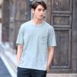 ドレステリア(メンズ)(DRESSTERIOR(Men))の【接触冷感/UVカット】BACK BREEZE TECH ラビットポケTシャツ21