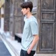 ドレステリア(メンズ)(DRESSTERIOR(Men))の【接触冷感/UVカット】BACK BREEZE TECH ラビットポケTシャツ22