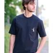 ドレステリア(メンズ)(DRESSTERIOR(Men))の【接触冷感/UVカット】BACK BREEZE TECH ラビットポケTシャツ13