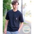 ドレステリア(メンズ)(DRESSTERIOR(Men))の【接触冷感/UVカット】BACK BREEZE TECH ラビットポケTシャツ ブラック(019)