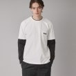 ドレステリア(メンズ)(DRESSTERIOR(Men))の【接触冷感/UVカット】BACK BREEZE TECH バックオーバーラップサークルレイヤードロングTシャツ9