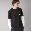 ドレステリア(メンズ)(DRESSTERIOR(Men))の【接触冷感/UVカット】BACK BREEZE TECH バックオーバーラップサークルレイヤードロングTシャツ18