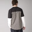 ドレステリア(メンズ)(DRESSTERIOR(Men))の【接触冷感/UVカット】BACK BREEZE TECH バックオーバーラップサークルレイヤードロングTシャツ21