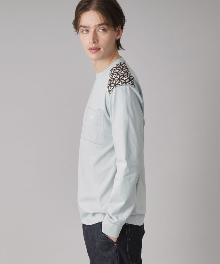 ドレステリア(メンズ)(DRESSTERIOR(Men))の【接触冷感/UVカット】BACK BREEZE TECH ロングTシャツ26