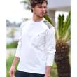 ドレステリア(メンズ)(DRESSTERIOR(Men))の【接触冷感/UVカット】BACK BREEZE TECH ロングTシャツ9