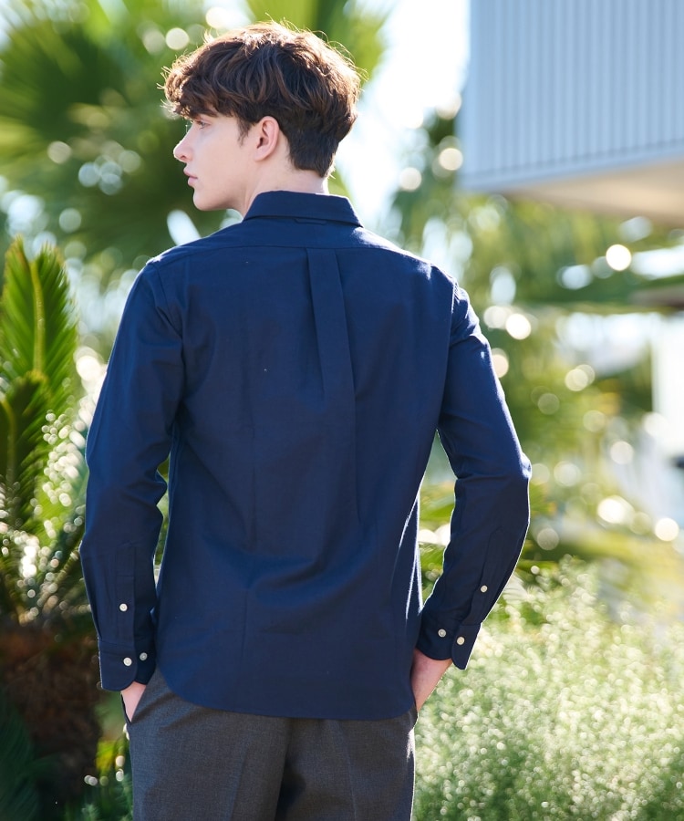 ドレステリア(メンズ)(DRESSTERIOR(Men))のオックスフォード ラウンドカラーシャツ17
