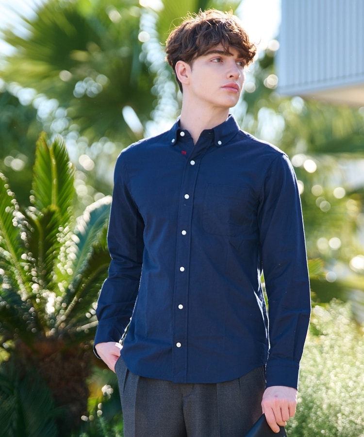 ドレステリア(メンズ)(DRESSTERIOR(Men))のオックスフォード ラウンドカラーシャツ19