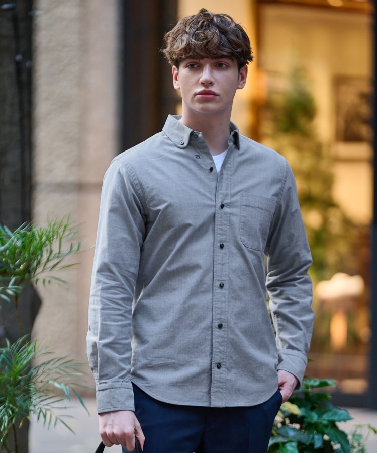 ドレステリア(メンズ)(DRESSTERIOR(Men))のオックスフォード ラウンドカラーシャツ7
