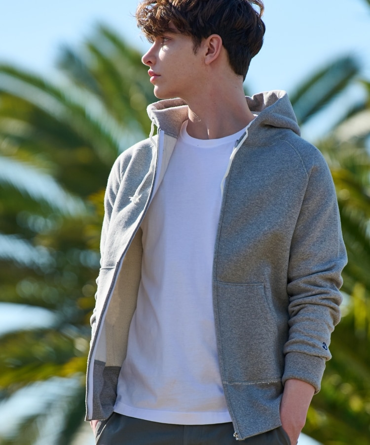 ドレステリア(メンズ)(DRESSTERIOR(Men))の【ベストセラー】デキシー吊裏毛ジップアップパーカ36