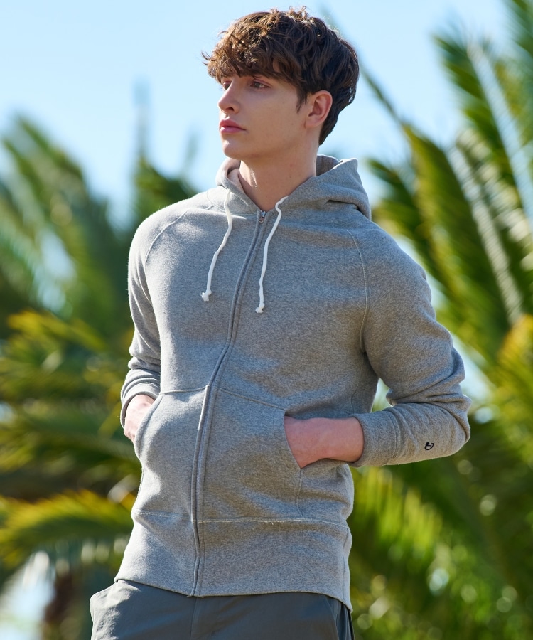 ドレステリア(メンズ)(DRESSTERIOR(Men))の【ベストセラー】デキシー吊裏毛ジップアップパーカ32