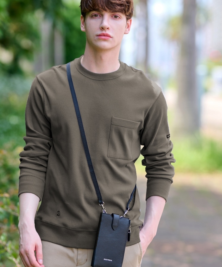 ドレステリア(メンズ)(DRESSTERIOR(Men))の【Safari12月号掲載】エクスクルーシブフライスロングTシャツ1