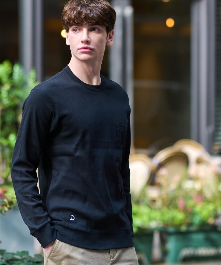 ドレステリア(メンズ)(DRESSTERIOR(Men))の【Safari12月号掲載】エクスクルーシブフライスロングTシャツ13