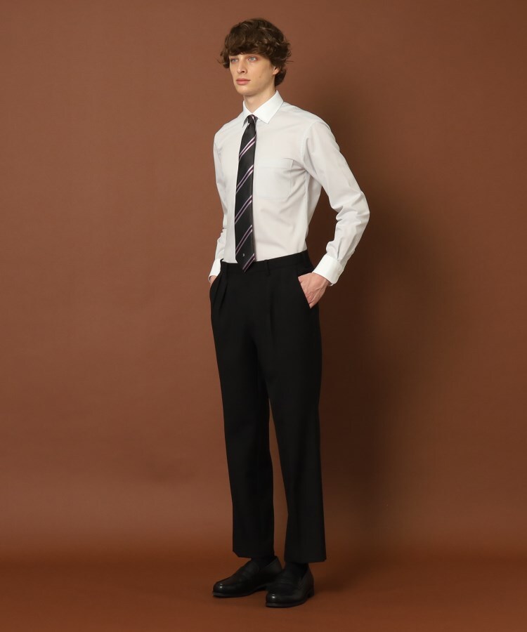 ドレステリア(メンズ)(DRESSTERIOR(Men))のワイドカラー クレリックシャツ14