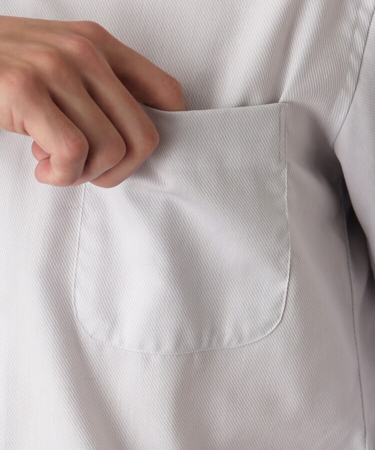 ドレステリア(メンズ)(DRESSTERIOR(Men))のワイドカラー クレリックシャツ8