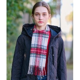 ドレステリア(メンズ)(DRESSTERIOR(Men))の【Safari12月号掲載】カシミヤチェックマフラー