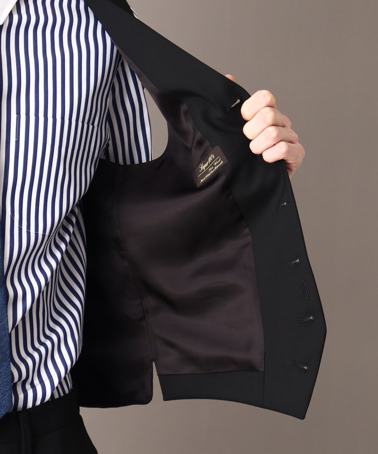極上】至極の上品感 ジレ ベスト スリーピース BURBERRY BLACK 極上】至極の上品感 ジレ ベスト スリーピース BURBERRY BLACK