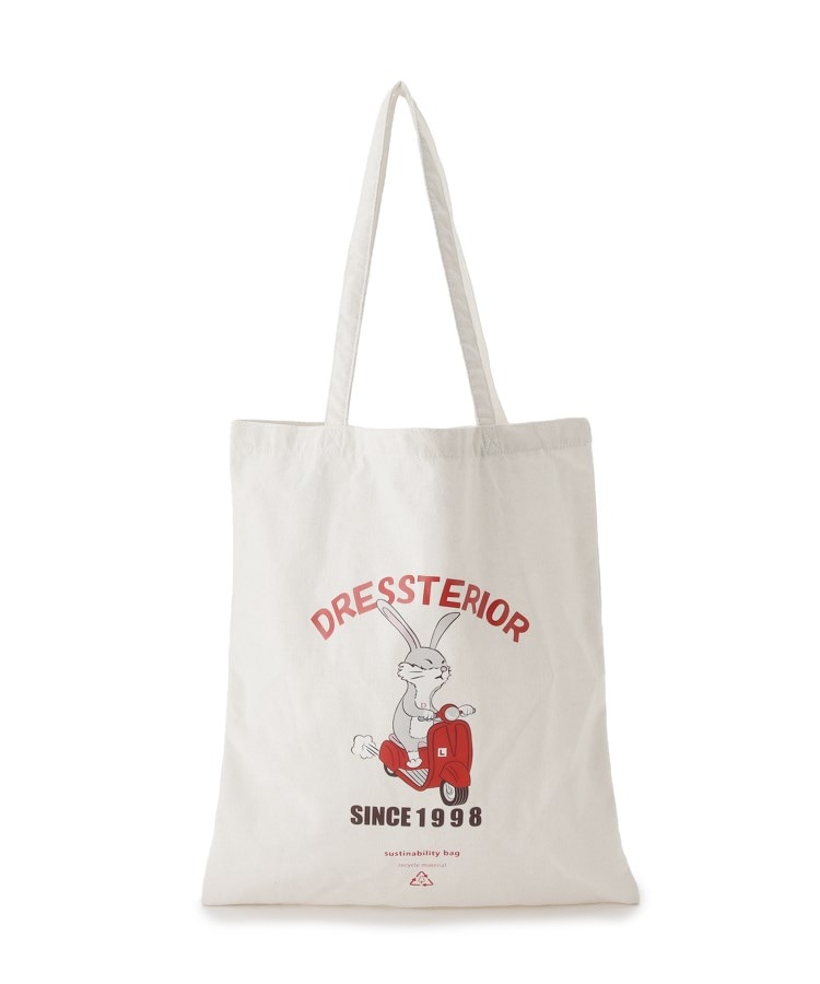 ドレステリア(メンズ)(DRESSTERIOR(Men))のモッズスクーター ラビット エコバッグ1