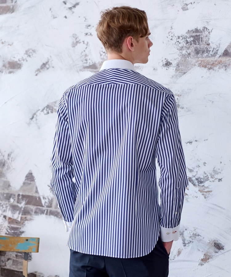 ドレステリア(メンズ)(DRESSTERIOR(Men))のロンストクレリックカラーシャツ11