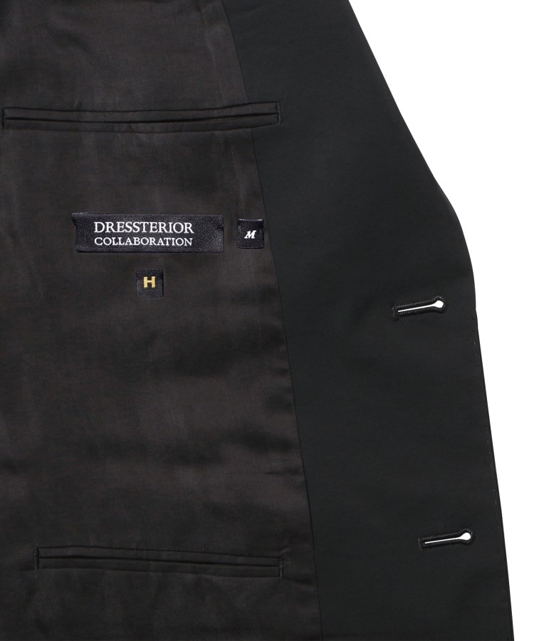 干場義雅×DRESSTERIOR】【セットアップ可】テーラードジャケット 干場義雅×DRESSTERIOR】【セットアップ可】テーラードジャケット