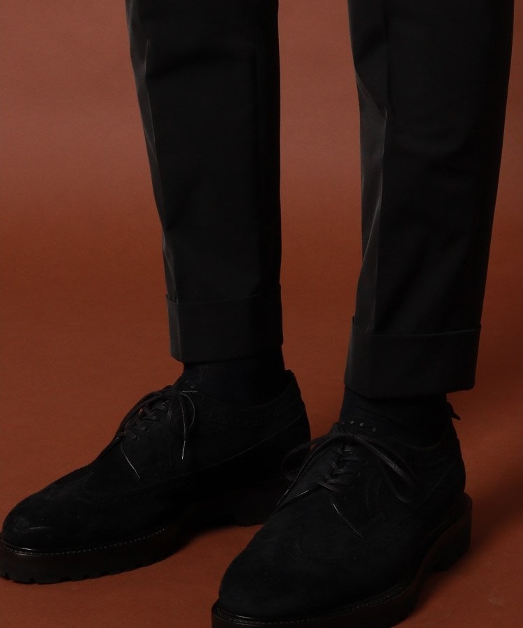 セットアップ可】【干場義雅×DRESSTERIOR】スラックス パンツ セットアップ可】【干場義雅×DRESSTERIOR】スラックス パンツ