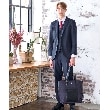 ドレステリア(メンズ)(DRESSTERIOR(Men))の【セットアップ可】Super100’s スリーピース SET UP ジャケット3