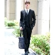 ドレステリア(メンズ)(DRESSTERIOR(Men))の【セットアップ可】Super100’s スリーピース SET UP パンツ1