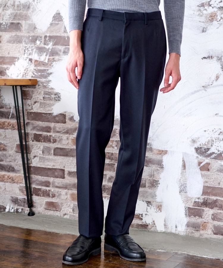 ドレステリア(メンズ)(DRESSTERIOR(Men))の【セットアップ可】Super100’s スリーピース SET UP パンツ3