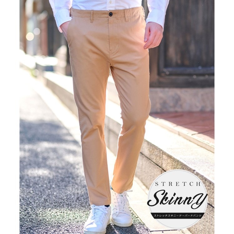 ドレステリア(メンズ)(DRESSTERIOR(Men))の【人気定番/Safari12月号掲載】ストレッチスキニーパンツ フルレングスパンツ