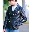 ドレステリア(メンズ)(DRESSTERIOR(Men))の【本革】レザーライダースジャケット9