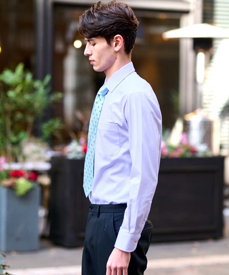 ドレステリア(メンズ)(DRESSTERIOR(Men))のワイドカラークレリックドレスシャツ4