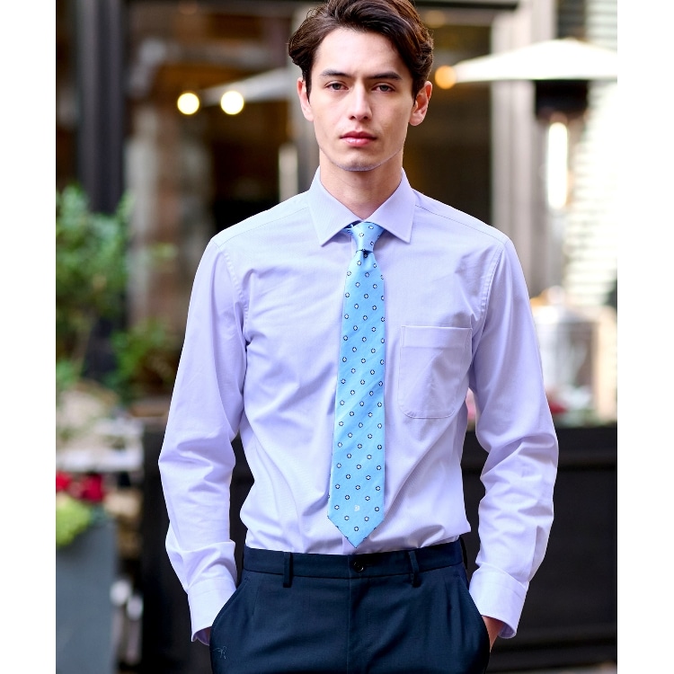 ドレステリア(メンズ)(DRESSTERIOR(Men))のワイドカラークレリックドレスシャツ ドレスシャツ