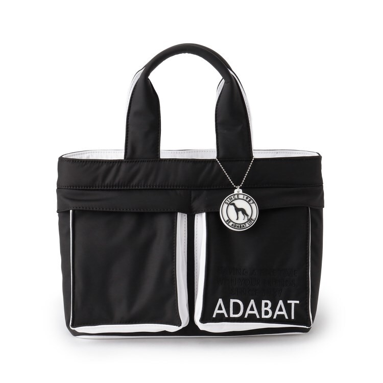 アダバット(メンズ)(adabat(Men))の【保冷機能付き】ラバーキーホルダー付き カートバッグ ハンドバッグ