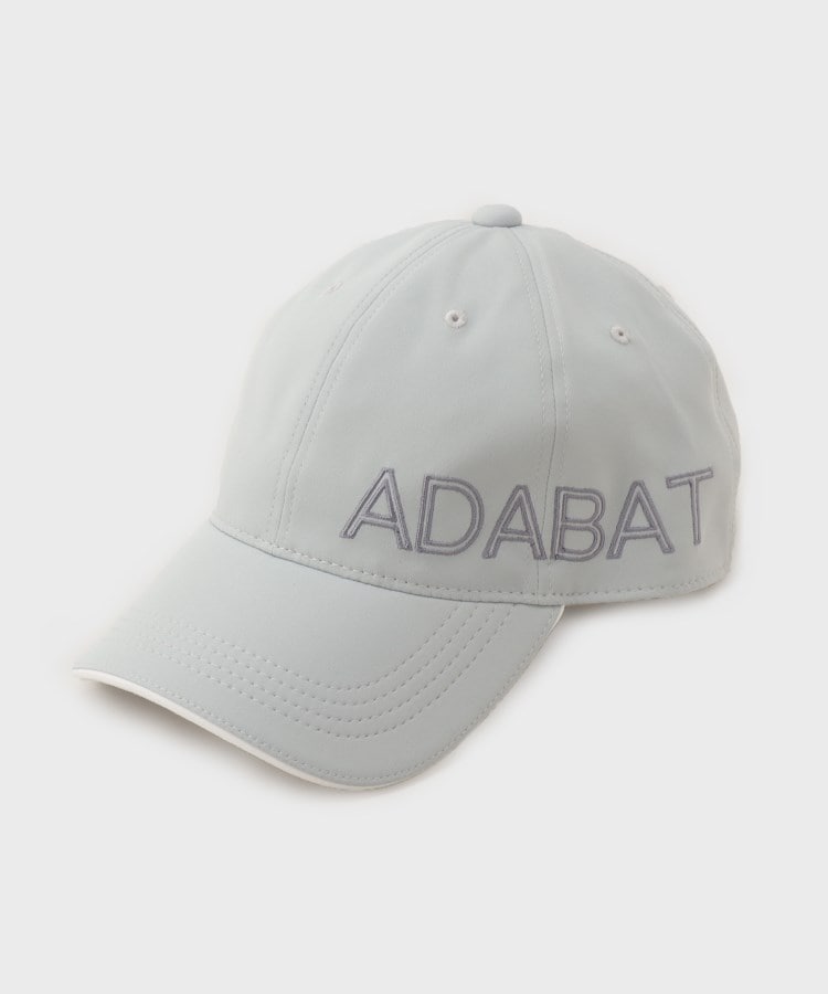 アダバット(メンズ)(adabat(Men))のロゴデザイン キャップ ライトグレー(011)